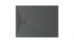 PAA Lettera akmens masas dušas paliknis 100 x 120 cm, Textured Grey
