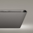 PAA Vanna Quadro Corner D 1600×750 mm, Silkstone®,Graphite 2