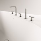 PAA Vanna Deco Corner A 1600×1270 mm, Silkstone®,Balta matēta 10