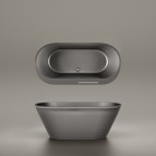 PAA Vanna Deco Rim 1660×810 mm, Silkstone®,Graphite 5