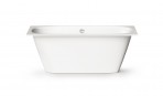 PAA Vanna Smart, 160x75 cm, akmens masa, Balts