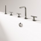 PAA Vanna Step 1700 × 890 mm, akmens masas, Balta 7