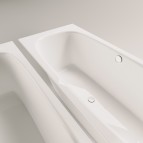 PAA Vanna Smart, 170x75 cm, akmens masa, Balts 3