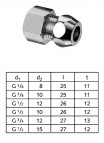 Pāreja  1/2i x (3/8x10) SCHELL 2