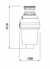 Pārtikas atkritumu smalcinātājs Elleci Zero 1000 Series 2