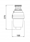 Pārtikas atkritumu smalcinātājs Elleci Zero 60 Series 2