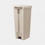 Pedāļa atkritumu tvertne StepUp 40 litri - maigi bēša 5