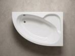 Piccola akmens masas vanna 154x95x56.5 cm, Balta 4