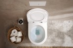 Piek. pods Elu Pura S AquaFall Flush ar Hygiene efektu un SC/QR vāku 4