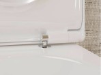 Piek. pods Elu Pura S AquaFall Flush ar Hygiene efektu un SC/QR vāku 6