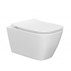 Piekaramais WC I.life pods Rimless+ ar SC vāku + Rāmis + Taustiņš 2