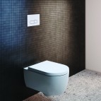 WC Унитаз подвесной Blend Curve Aquablade + SC крышкa