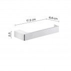 Gedy Pirenei tualetes papīra turētājs, Hroms 2