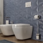 Gedy Pirenei tualetes papīra turētājs, Hroms 3