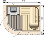 HARVIA RONDIUM S2015KLL sauna 4