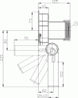 Pisuāra sifons HL432 2