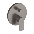 Plan iebūvējamais vannas/dušas maisītājs, Brushed graphite