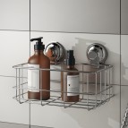 Gedy Hot dušas plaukts ar piesūcekni, Hroms 2