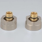 P.M.H adapteris Alupex caurulēm Ø16x2, Ner.tērauds VISION, INTER