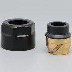 P.M.H adapteris kapara caurulēm Ø15, Melns UNIKO,TERM,DUO