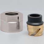 P.M.H adapteris kapara caurulēm Ø15, Ner.tērauds UNIKO,TERM,DUO