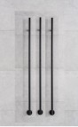 P.M.H dvieļu žāvētājs Ole x 3 91x1708 mm, Melns 6