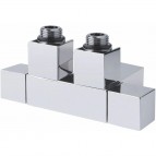 P.M.H. noslēgvārsts CUBE-T, Hroms