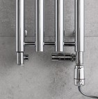 P.M.H. termostatiskais vārsts Inter SET, kreisais, Hroms 4