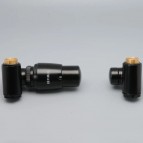 P.M.H. termostatiskais vārsts Inter SET, kreisais, Melns