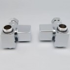 P.M.H. noslēgvārsts CUBE-COM SET, Hroms 2