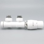 P.M.H. termostatiskais vārsts TERM, labais, Balts