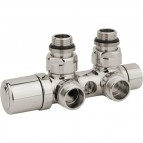 P.M.H. termostatiskais vārsts TWIN, Ner.tērauds