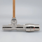 P.M.H. termostatiskais vārsts UNIKO, kreisais, Ner.tērauds