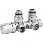 P.M.H. termostatiskais vārsts TWIN, Hroms