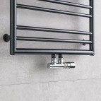 P.M.H. termostatiskais vārsts TWIN, Hroms 2