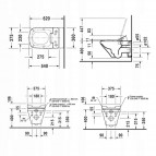 Унитаз-биде DuraStyle SensoWash Rimless 5