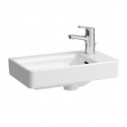 Laufen Pro S izlietne 48x28 cm maisītāja caurums labā puse, balta 