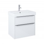 PURE Vannas istabas skapītis ar izlietni 625x440 mm,2A, Balts