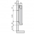 PURMO Elektriskais eļļas radiators, 11 tips, 300x800mm 2