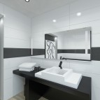 Vispool izlietne bez pārplūdes Q-900 89x54 mm, Balta 3