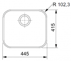 QAX 210 izlietne ar ventili, SlimTop 2