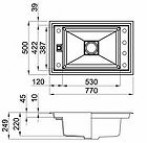 Quadra 105 virtuves izlietne 2