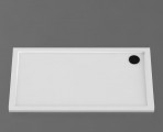 QZ-145 dušas paliktnis 1450 x 800 x 30 mm, Balts 4