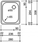 R18 2330 osk кухонная мойка 2