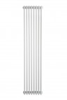 Radiators Ardesia 2 rindu, H-1500, 10 sekcijas, grīdas AS6, Balts 9