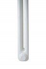 Radiators Ardesia 2 rindu, H-1500, 10 sekcijas, grīdas AS6, Balts 7