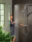Raindance Select S Showerpipe 240 1jet Powderrain dušas sistēma  4