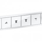 RainSelect iebūvējams termostats četrām funkcijām, balts 4