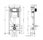 Meissen Keramik Eterna 2 iebūvējamais rāmis h=1150 mm 2