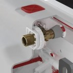 Deante iebūvējamais WC rāmis 510x125 mm h=1176 mm 5